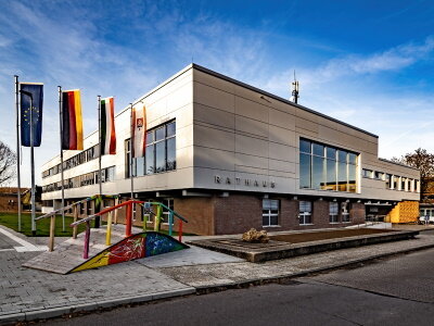 Bild vom Rathaus in Bedburg